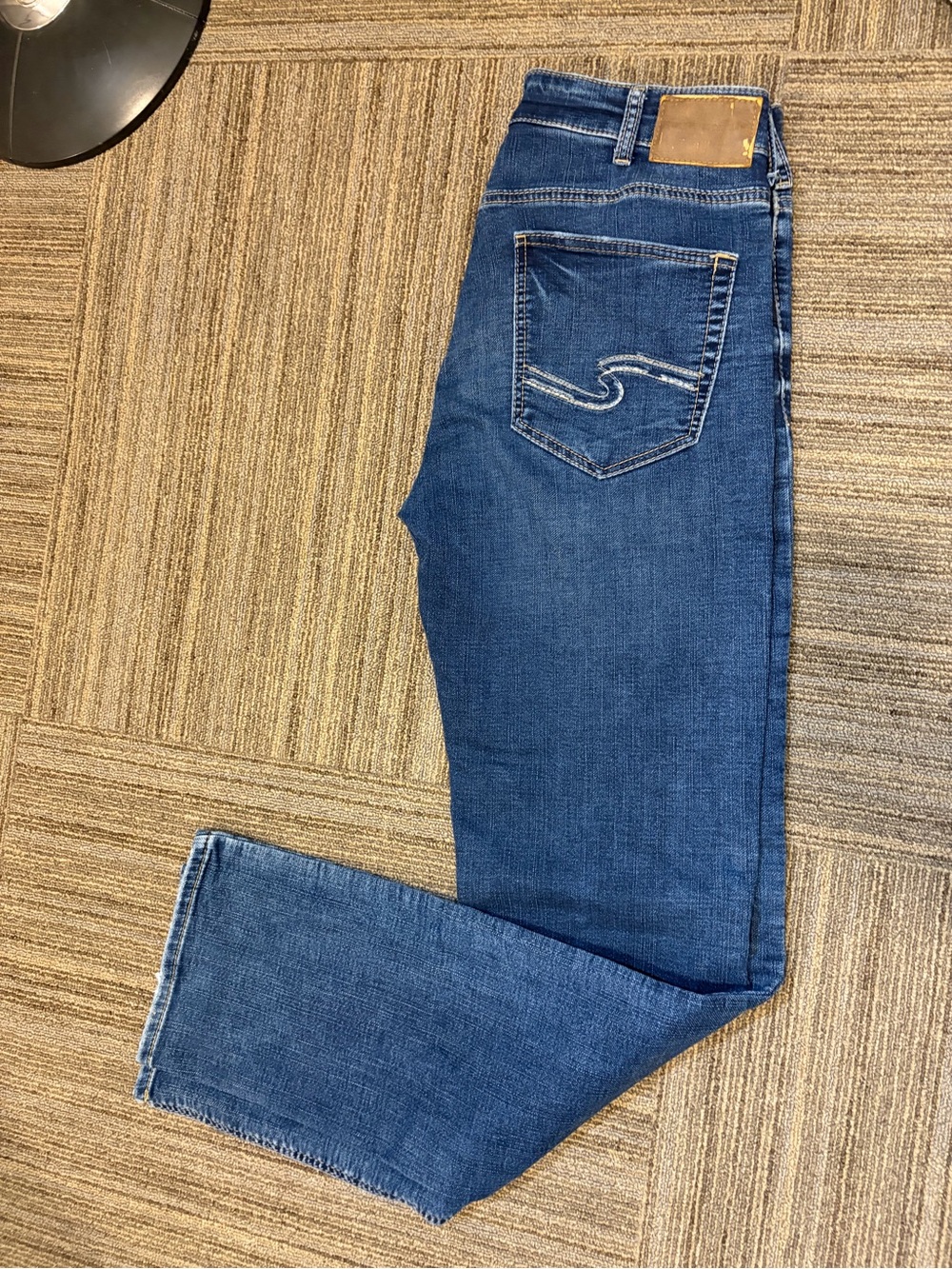 Silver Straight Grayson Men’s Jeans - Blue